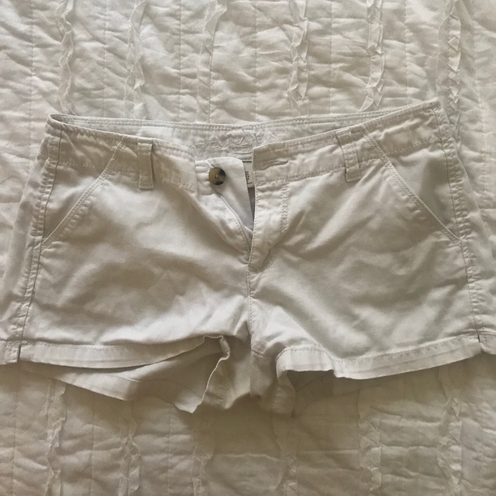 White shorts